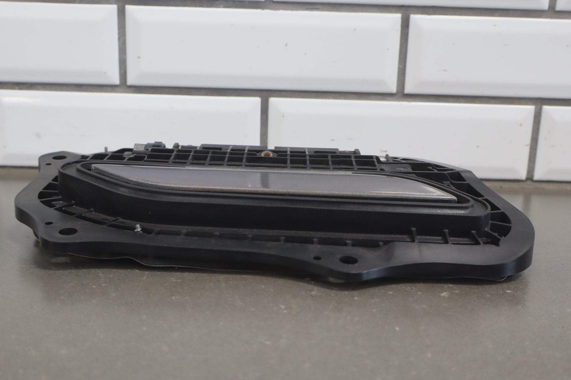 12-15 Tesla Model S Passenger Right Front Exterior Door Handle Assembly Tested