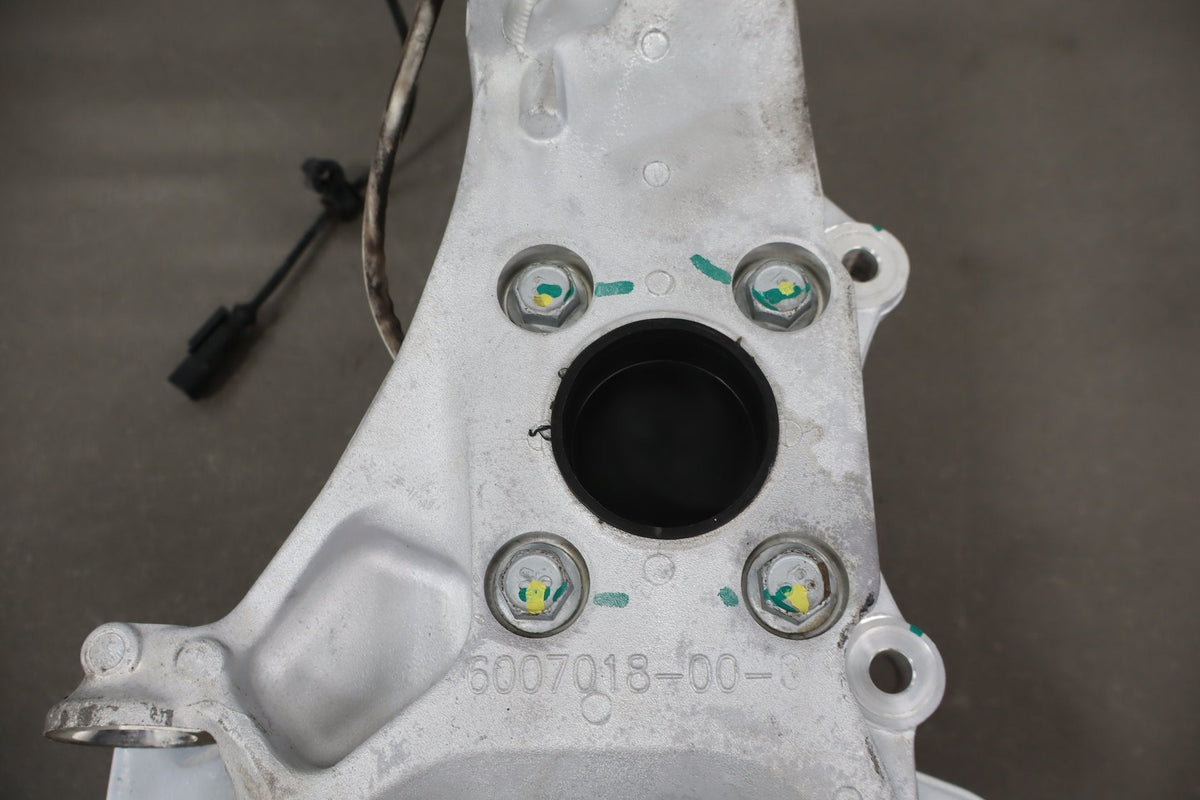 12-16 Tesla Model S RWD Passenger Right Front Spindle Knuckle OEM