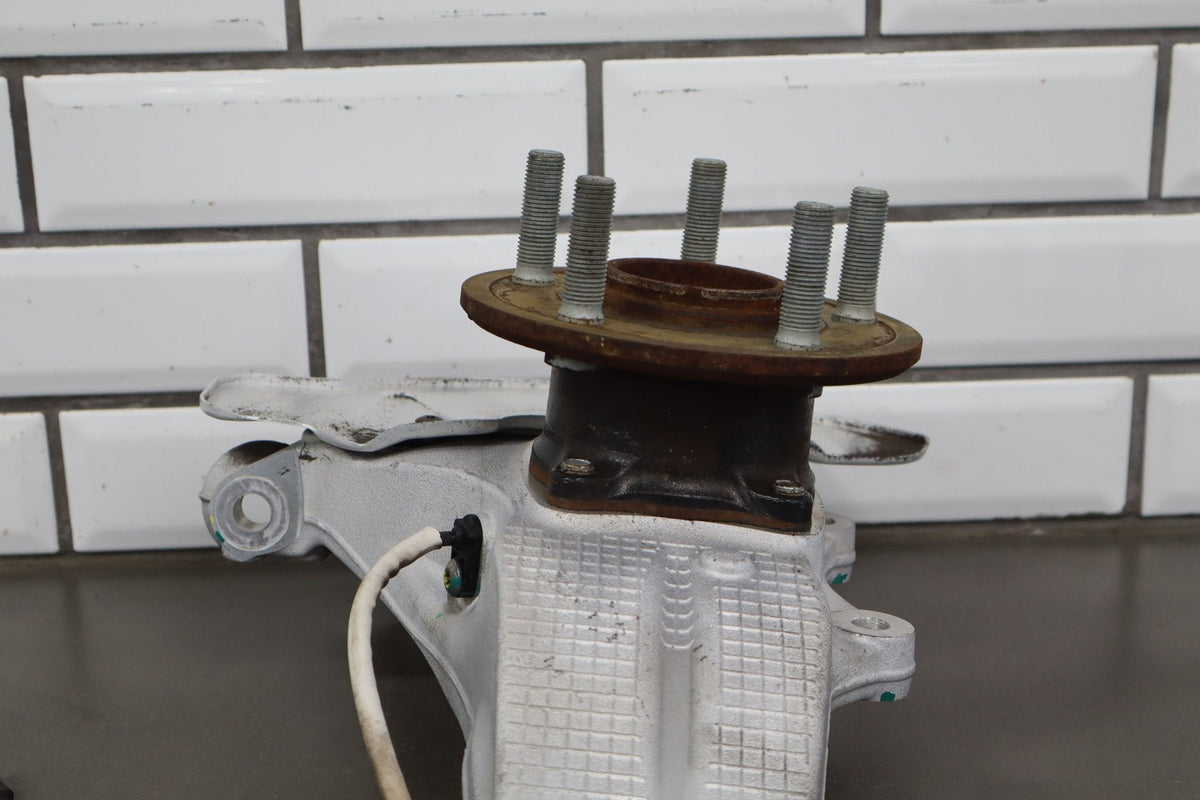 12-16 Tesla Model S RWD Passenger Right Front Spindle Knuckle OEM