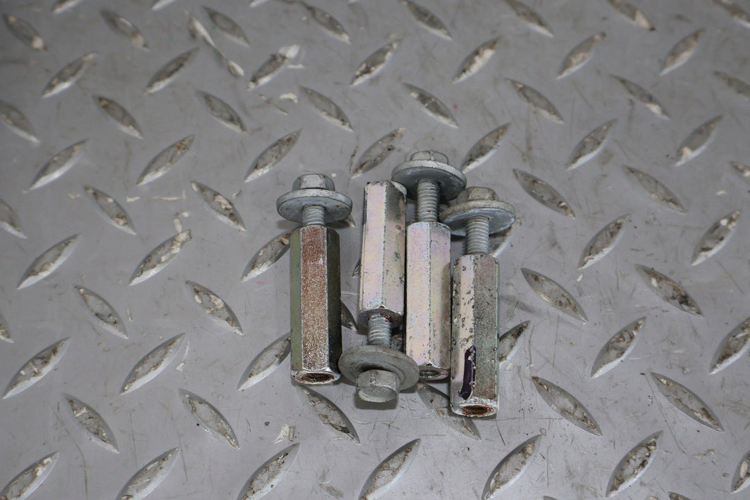 12 - 17 Fiat 500 Abarth 2 Dr Front Bumper Extension Spacers W/Bolts (Aluminum)