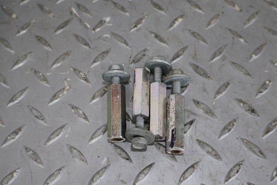 12 - 17 Fiat 500 Abarth 2 Dr Front Bumper Extension Spacers W/Bolts (Aluminum)