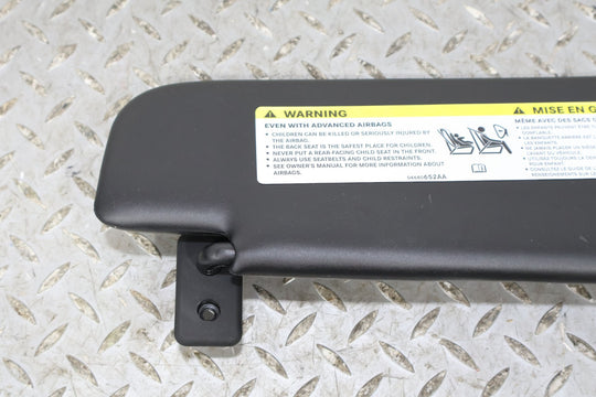 12 - 17 Fiat 500 Abarth Pair LH & RH Interior Sun Visors (Black XX)