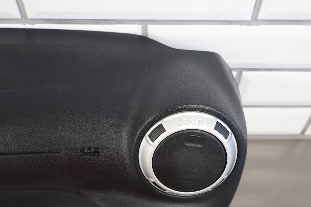 12 - 18 Jeep Wrangler JK Right Upper Interior Dash Trim W/ AC Vent (Black XV)