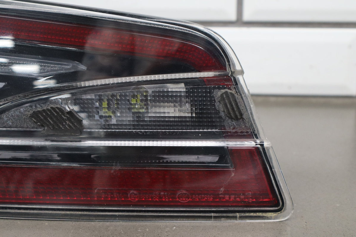 12-20 OEM Tesla Model S Rear Left Driver Side Inner Tail Light Trunk Liftgate
