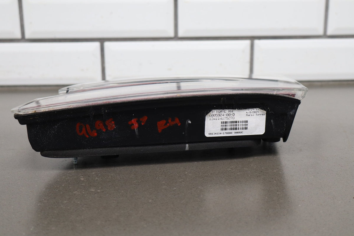 12-20 OEM Tesla Model S Rear Right Passenger Inner Tail Light Trunk Liftgate