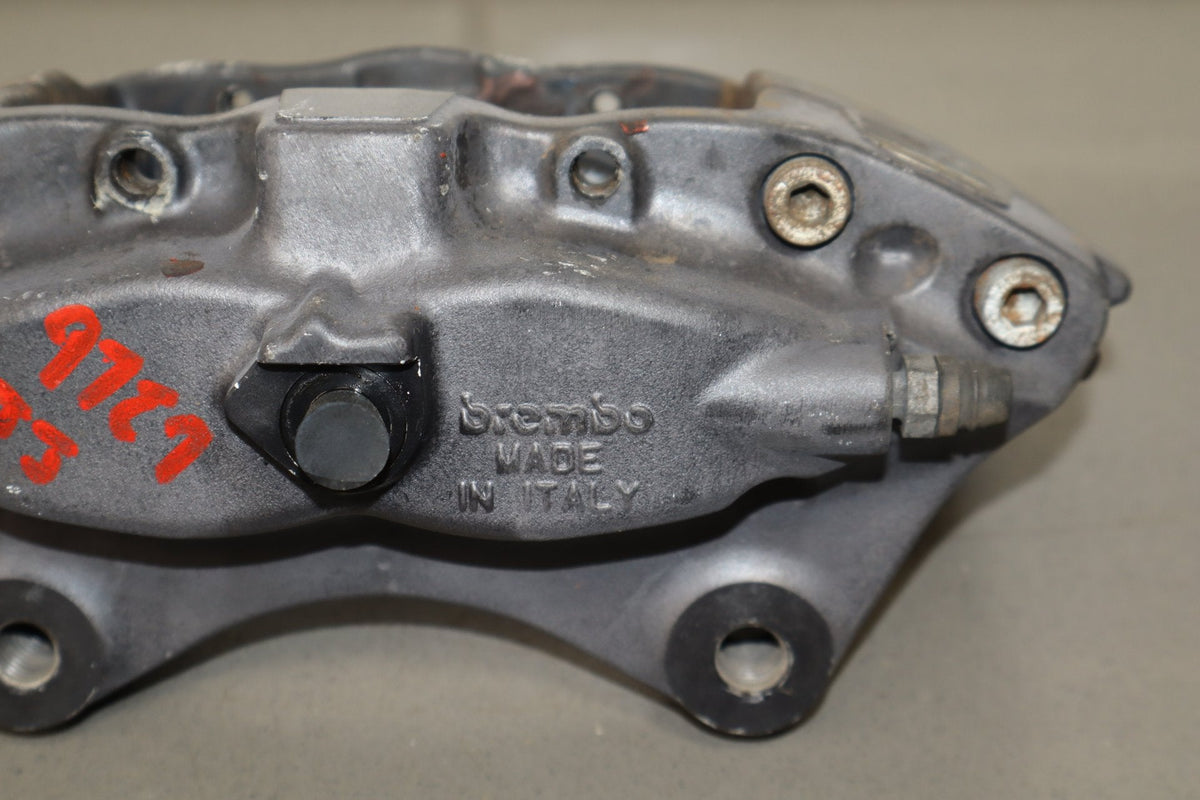 12-20 OEM Tesla Model S X Rear Left Driver Side Brake Caliper Brembo 4 Piston