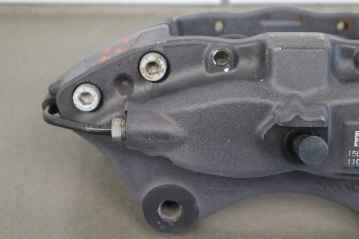 12-20 OEM Tesla Model S X Rear Left Driver Side Brake Caliper Brembo 4 Piston
