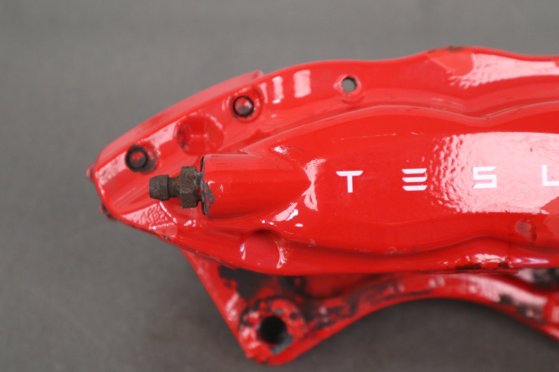 12-20 OEM Tesla Model S X Rear Left Driver Side Brake Caliper Brembo 4 Piston