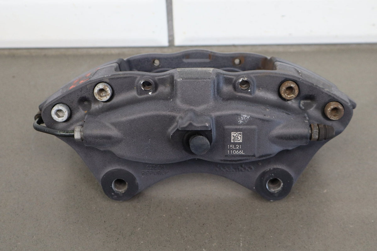 12-20 OEM Tesla Model S X Rear Left Driver Side Brake Caliper Brembo 4 Piston