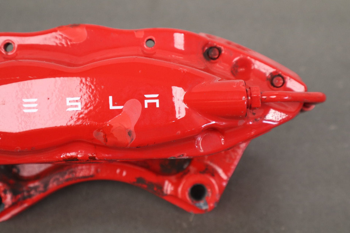 12-20 OEM Tesla Model S X Rear Left Driver Side Brake Caliper Brembo 4 Piston