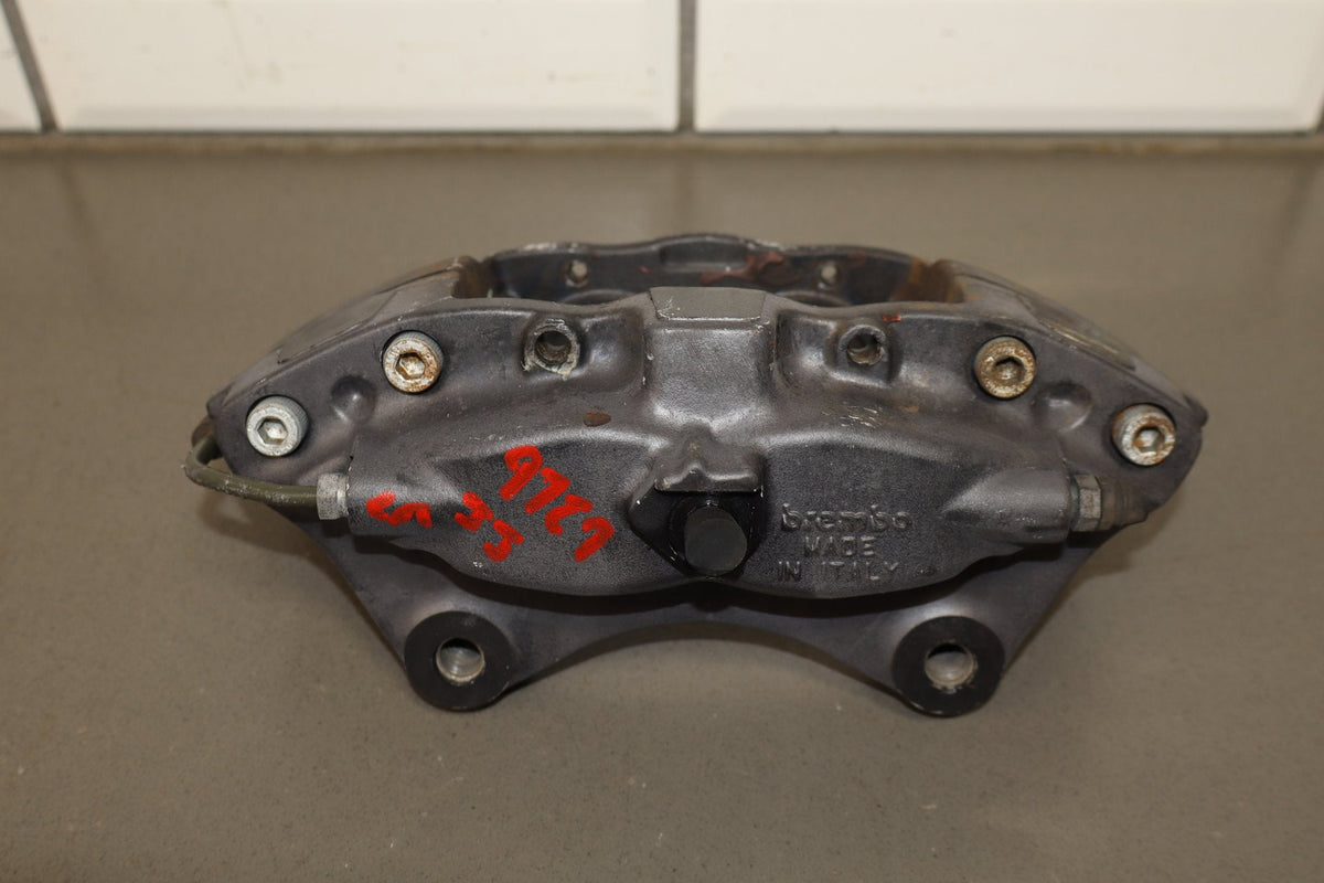 12-20 OEM Tesla Model S X Rear Left Driver Side Brake Caliper Brembo 4 Piston
