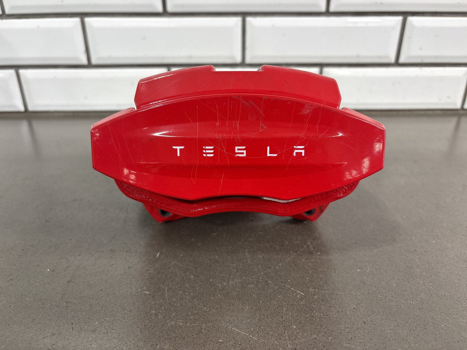 12-20 OEM Tesla Model S X Rear Left Driver Side Parking Brake Caliper Brembo