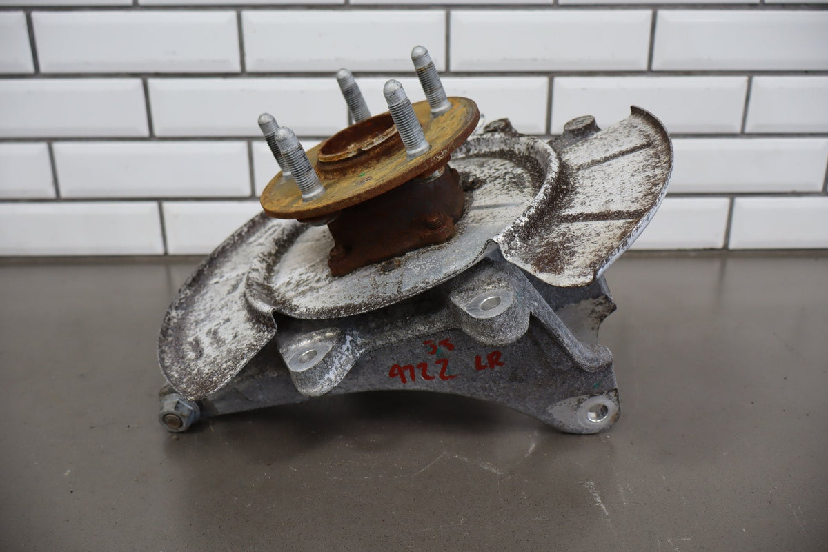 12-20 Telsa Model S Left Rear Suspension Knuckle Control Arms Spindle