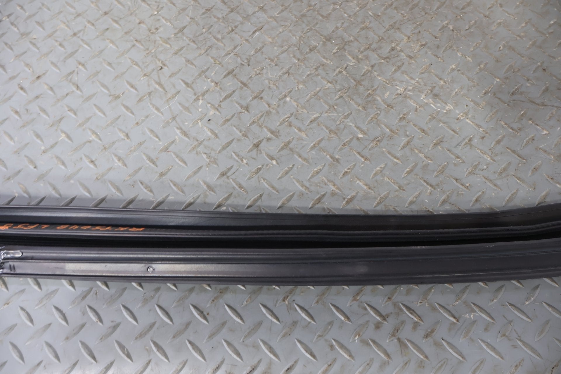 12-20 Tesla Model 3 Rear OEM Left Front Door Weather Stripping Gasket Seal