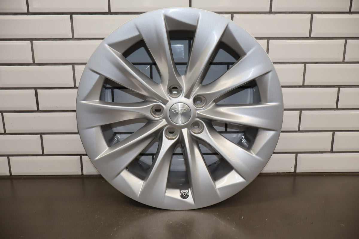 12-20 Tesla Model S 19x8 Slipstream OEM Alloy Wheel/Rim