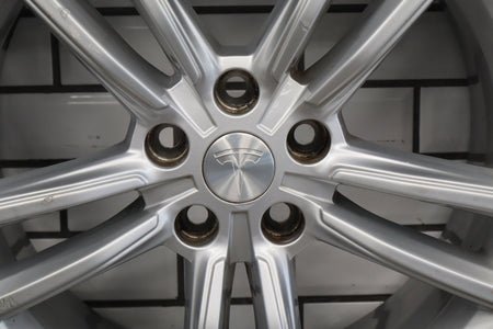 12-20 Tesla Model S Alloy Wheel OEM 19x8 Spun True