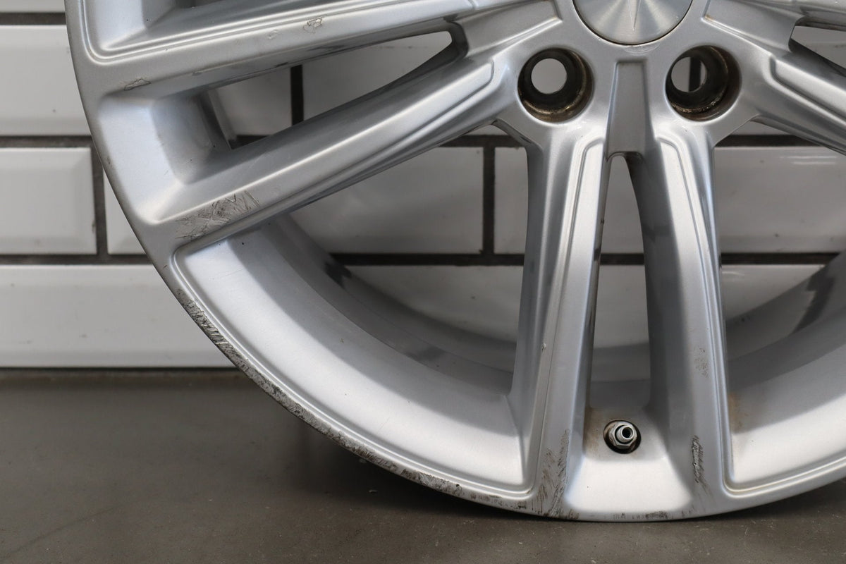12-20 Tesla Model S Alloy Wheel OEM 19x8 Spun True