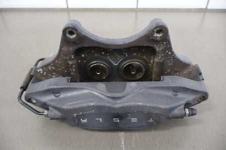 12-20 Tesla Model S Front Brembo Brake Caliper Set Left/Right OEM 4 Piston