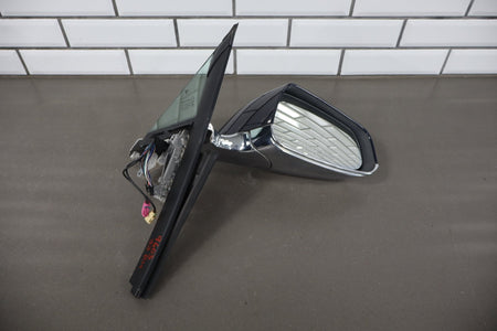12-20 Tesla Model S Passenger Right RH Door Mirror Blue Metallic PMMB