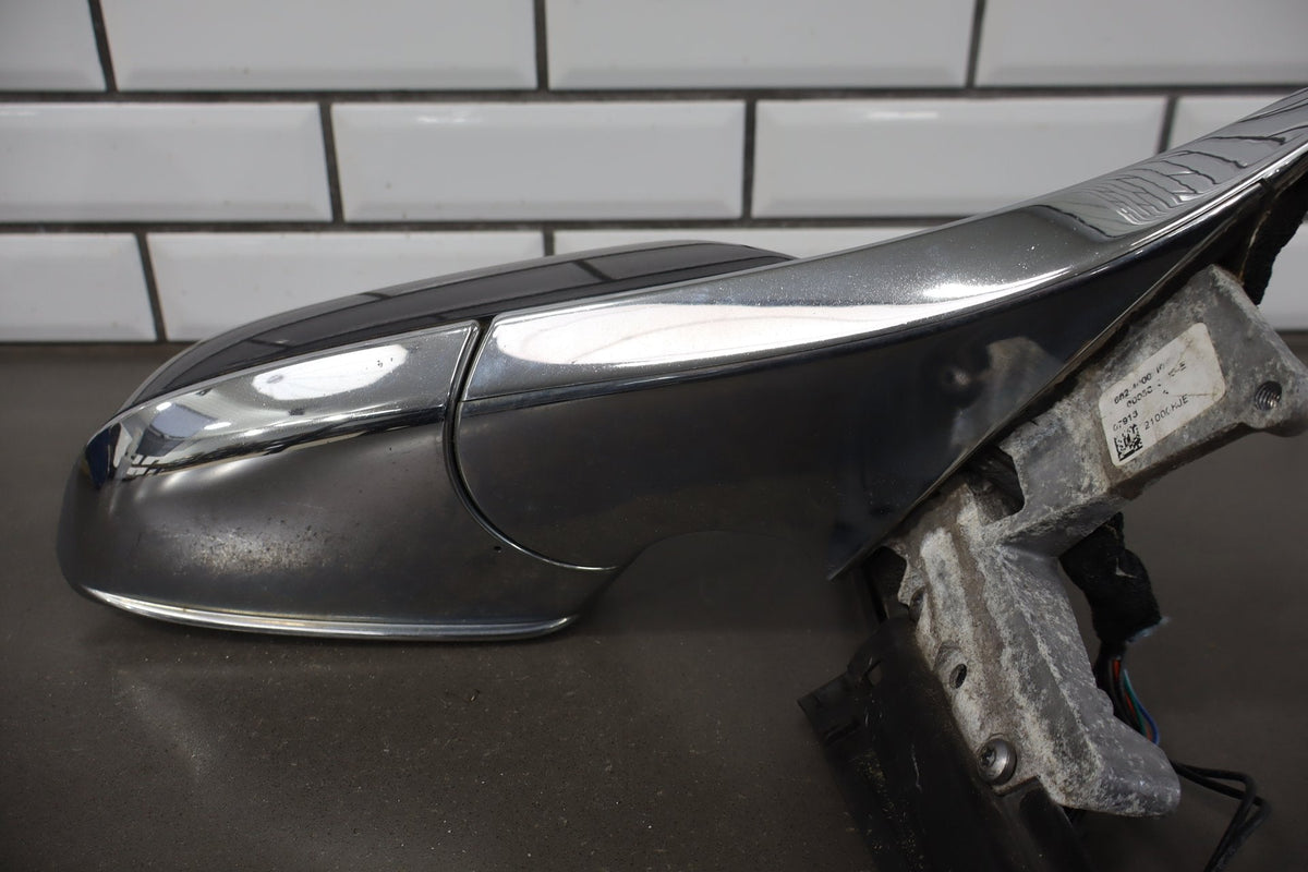 12-20 Tesla Model S Passenger Right RH Door Mirror Blue Metallic PMMB