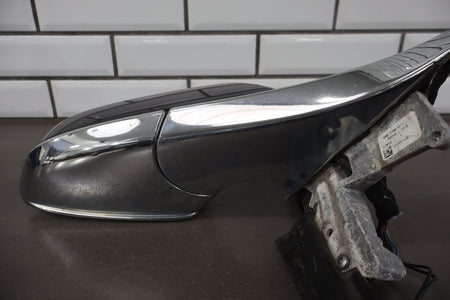 12-20 Tesla Model S Passenger Right RH Door Mirror Blue Metallic PMMB