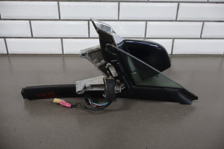 12-20 Tesla Model S Passenger Right RH Door Mirror Blue Metallic PMMB