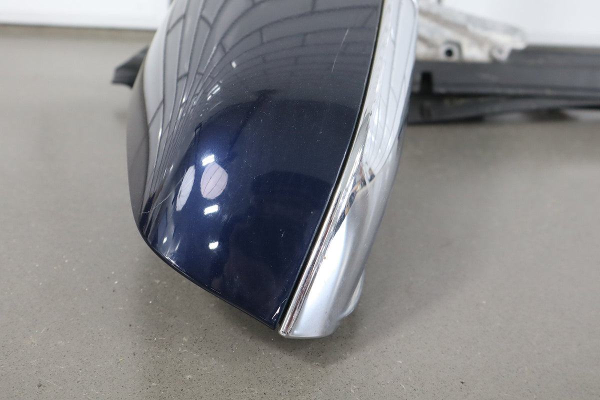 12-20 Tesla Model S Passenger Right RH Door Mirror Blue Metallic PMMB