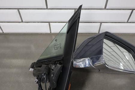 12-20 Tesla Model S Passenger Right RH Door Mirror Gray Metallic PMTG