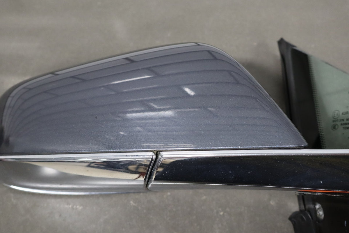 12-20 Tesla Model S Passenger Right RH Door Mirror Gray Metallic PMTG