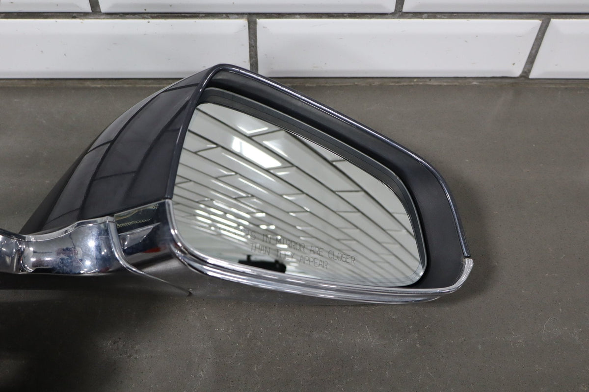 12-20 Tesla Model S Passenger Right RH Door Mirror Gray Metallic PMTG