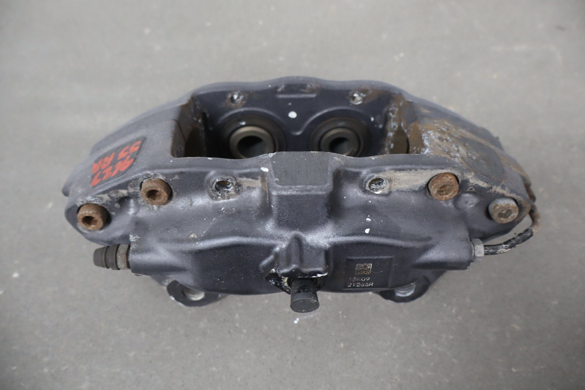 12-20 Tesla Model S/X Brembo Right Rear Brake Caliper Assembly OEM