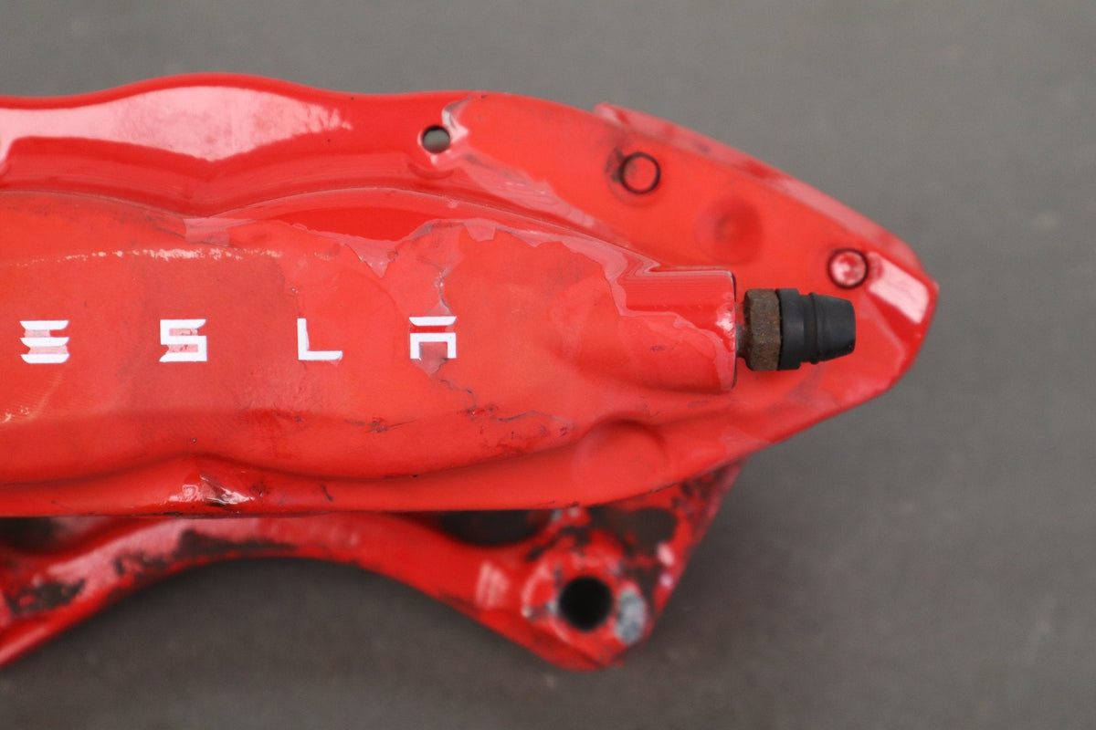 12-20 Tesla Model S/X Brembo Right Rear Brake Caliper Assembly OEM