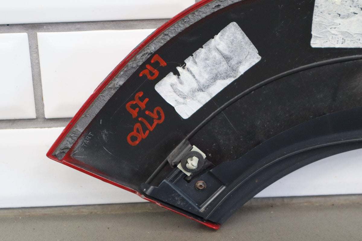 12-21 Jeep Grand Cherokee SRT Left Rear Door Molding Redline Red PRM
