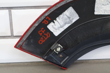 12-21 Jeep Grand Cherokee SRT Left Rear Door Molding Redline Red PRM