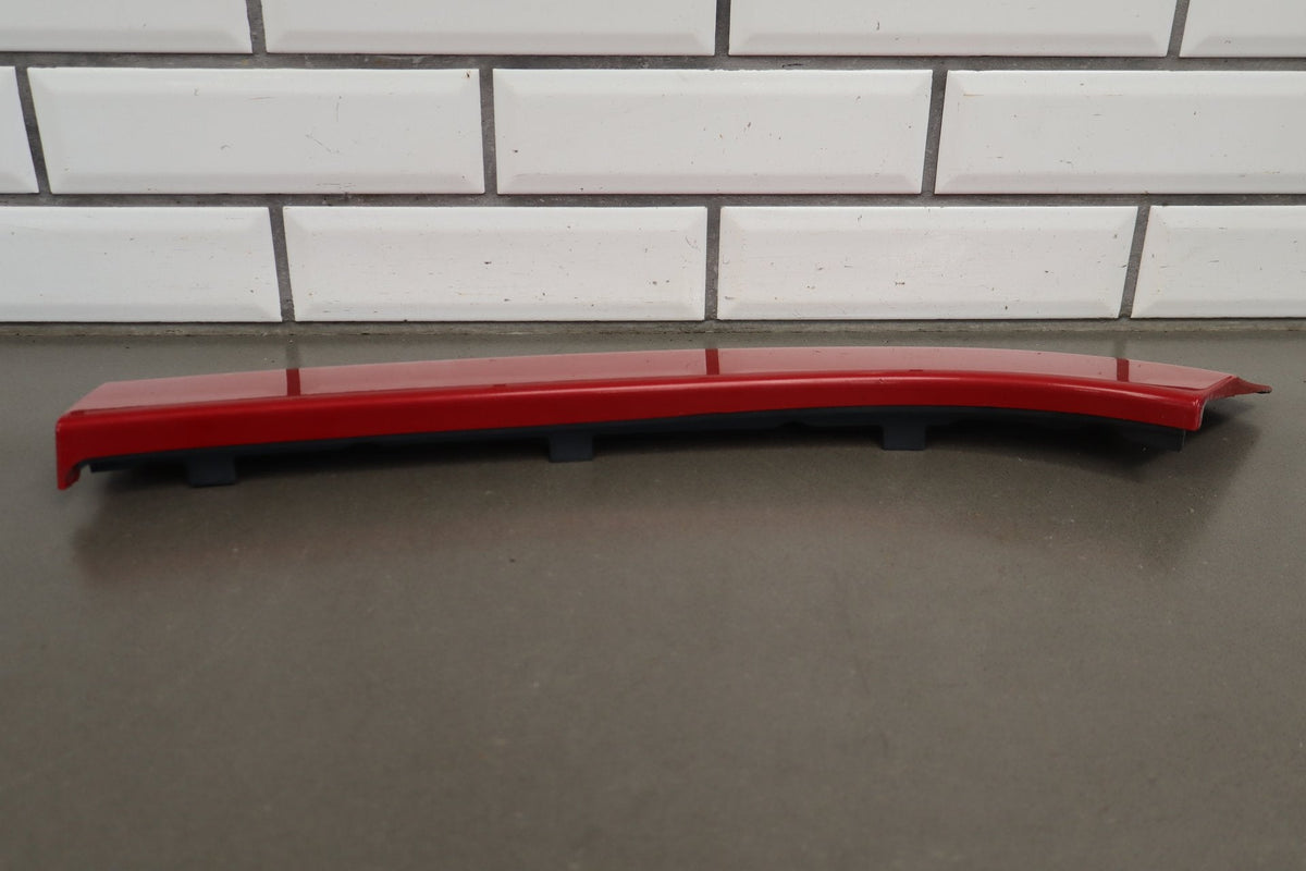 12-21 Jeep Grand Cherokee SRT Left Rear Quarter Molding Trim Redline Red PRM