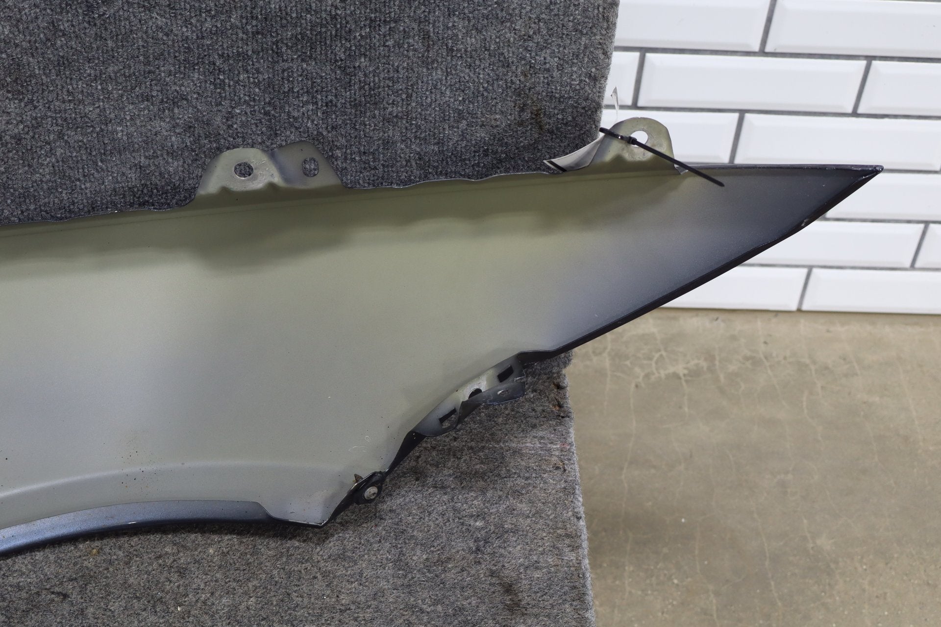 12-21 Tesla Model S Driver Left LH Fender Gray Metallic PMTG 6008022-E0-D