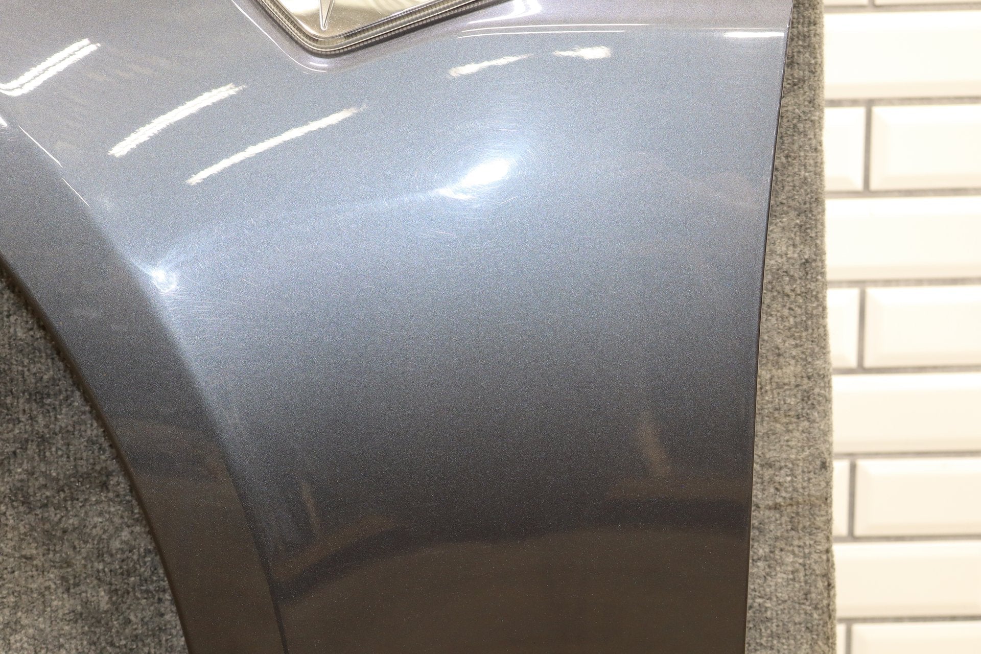 12-21 Tesla Model S Driver Left LH Fender Gray Metallic PMTG 6008022-E0-D