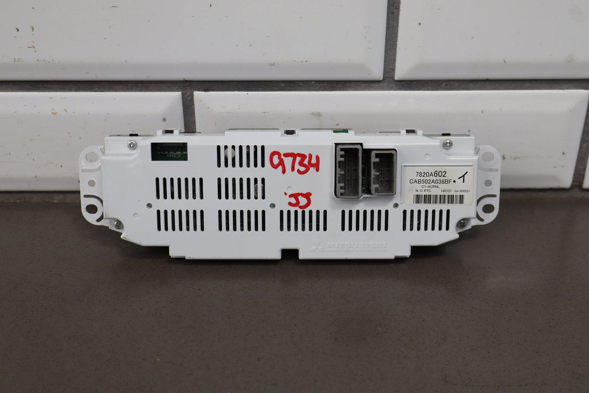 13-17 Mitsubishi Lancer Evo X Climate Control 7820A812