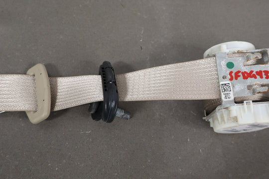 13 - 18 Ram 1500 Crew Cab Left Rear Seat Belt Retractor Frost Beige