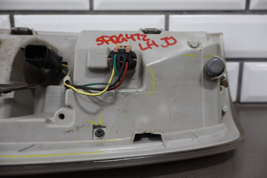 13 - 18 Ram 1500 Driver Left LH LED Tail Light Assembly Chrome Trim