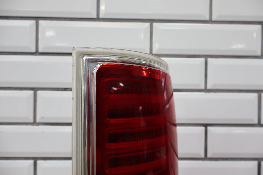 13 - 18 Ram 1500 Passenger Right RH LED Tail Light Assembly Chrome Trim
