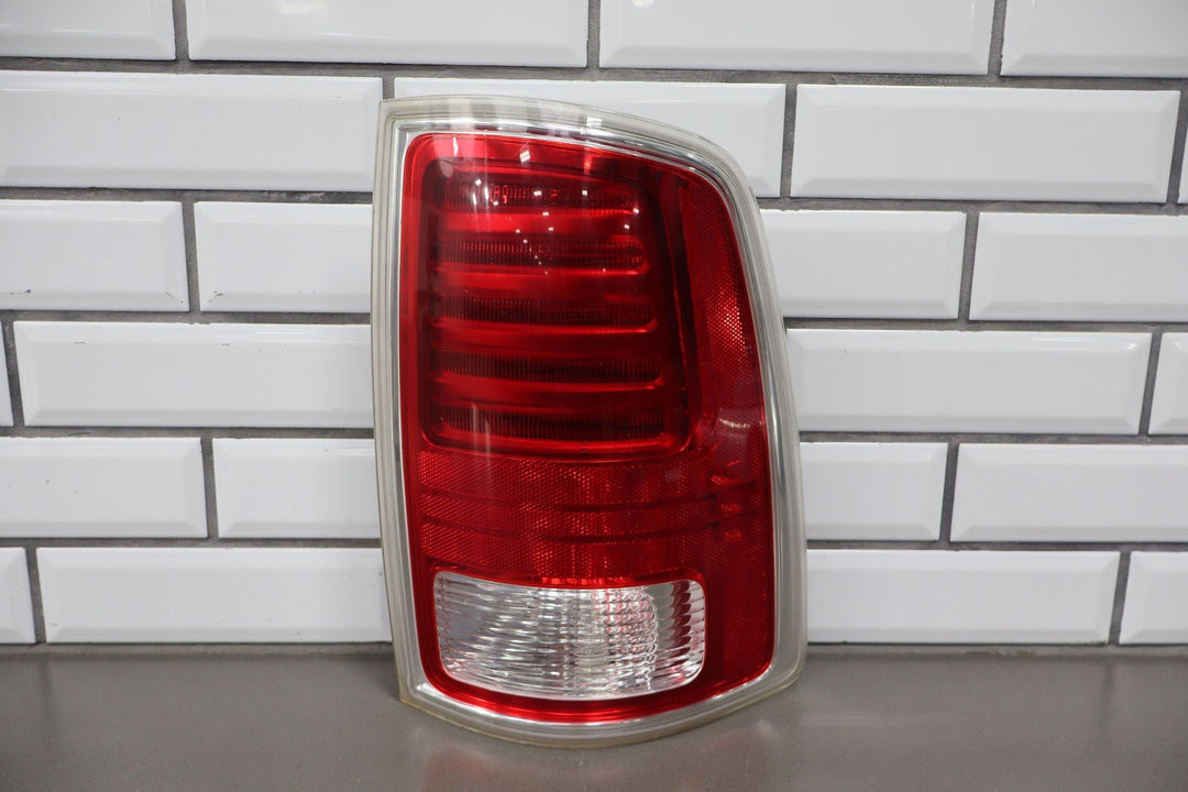 13 - 18 Ram 1500 Passenger Right RH LED Tail Light Assembly Chrome Trim