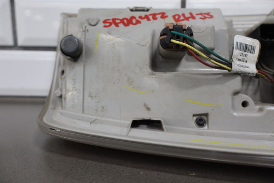 13 - 18 Ram 1500 Passenger Right RH LED Tail Light Assembly Chrome Trim