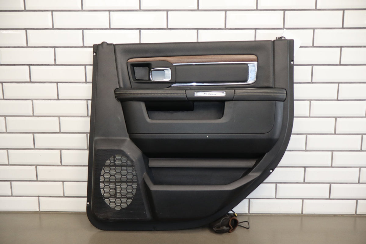 13-18 Ram 4th Gen Crew Cab Right Rear Interior Door Panel