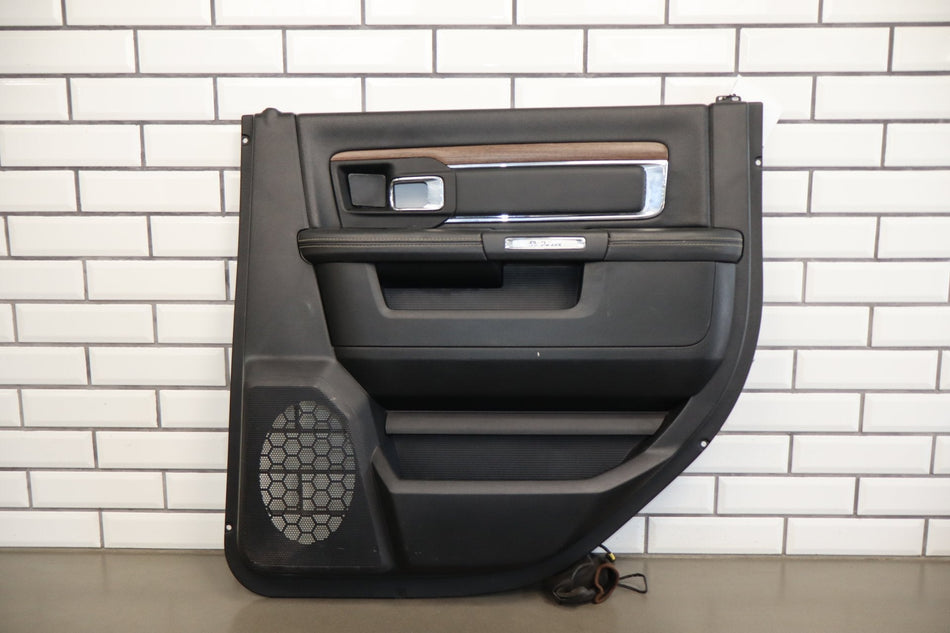 13-18 Ram 4th Gen Crew Cab Right Rear Interior Door Panel