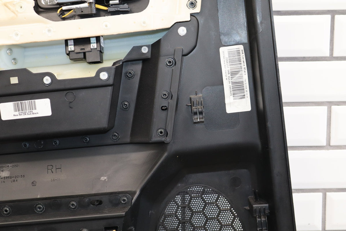 13-18 Ram 4th Gen Crew Cab Right Rear Interior Door Panel