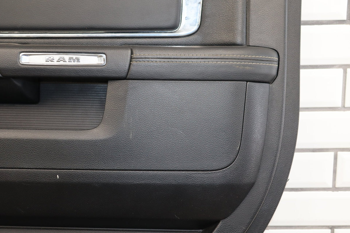 13-18 Ram 4th Gen Crew Cab Right Rear Interior Door Panel