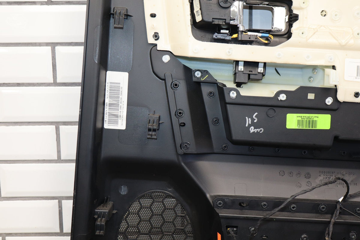 13-18 Ram 4th Gen Laramie Crew Cab Left Rear Interior Door Panel