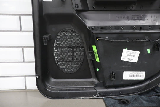 13 - 18 Ram Crew Cab Laramie Left Rear Interior Door Trim Panel (Black X9)