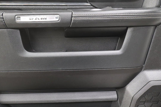 13 - 18 Ram Crew Cab Laramie Left Rear Interior Door Trim Panel (Black X9)